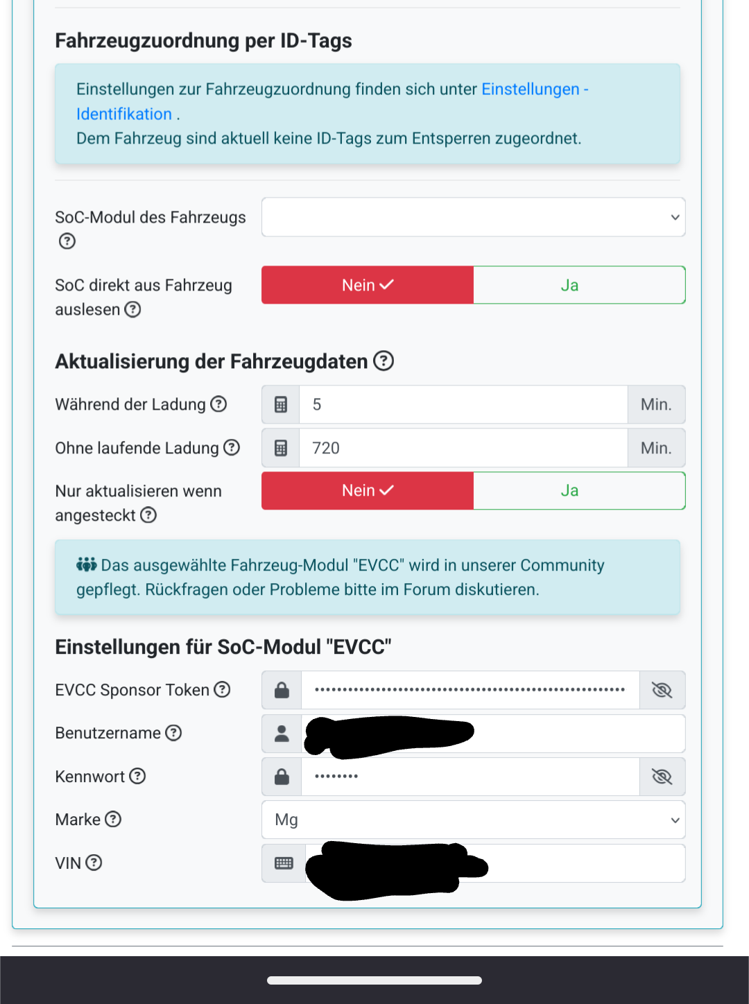EVCC issue