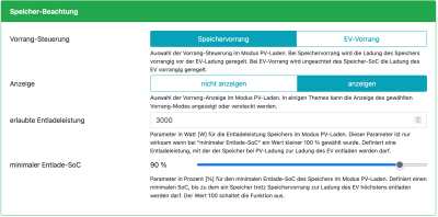 Speicher-Beachtung